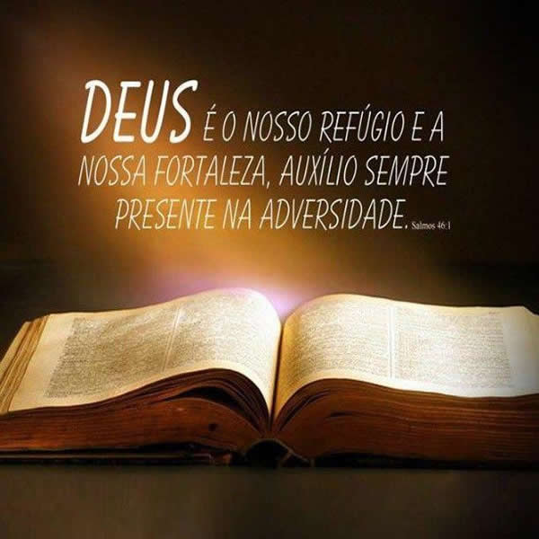 notícia PALAVRA DE HOJE - DEUS É O NOSSO REFÚGIO E FORTALEZA