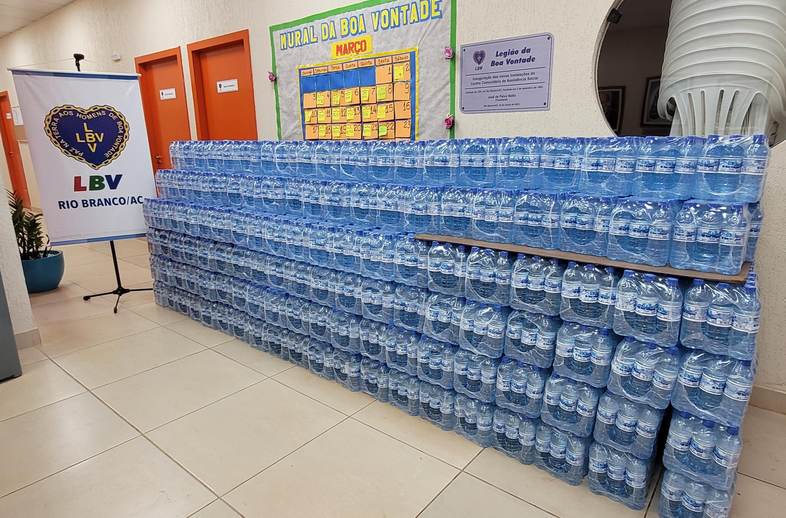 notícia LBV mobiliza doações para vítimas das enchentes no Acre