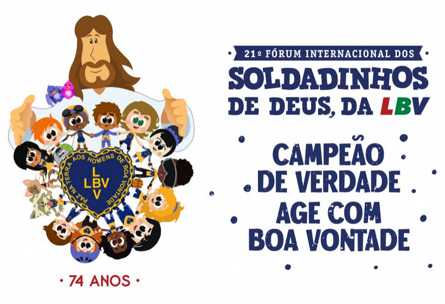 notícia Fórum dos Soldadinhos de Deus, da LBV