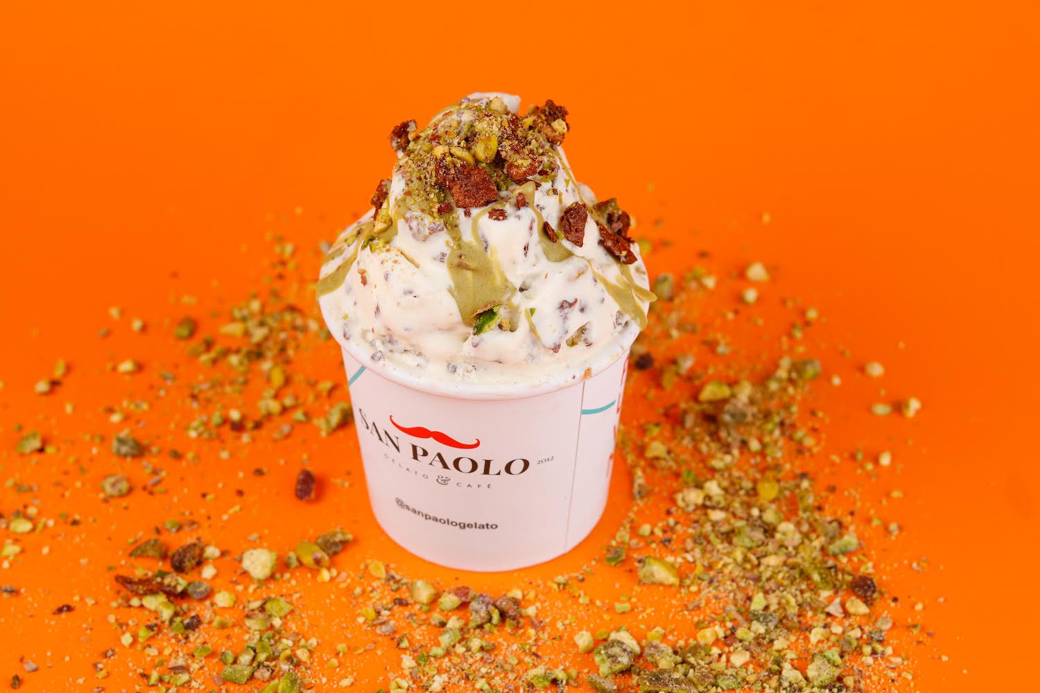 notícia San Paolo lança duas novas opções de Gelato de Pistache