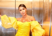 noticia Gracyanne Barbosa chama a atenção com vestido amarelo curto