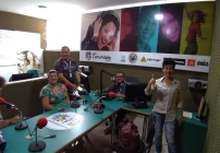 noticia Atriz e cantora Biah Carfig é entrevistada na rádio Comunidade FM São Paulo