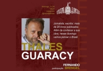 notícia Trem das Lives com o escritor Thales Guaracy