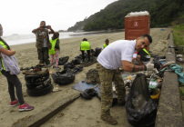 notícia Mutirão de limpeza de praias em Peruíbe