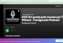 noticia Escritor/Poeta Thiago Winner foi entrevistado no Famigerado Podcast - Curitiba/PR