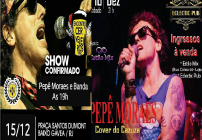notícia Pepê Moraes cover do Cazuza  se apresenta no Rio nos dias 15 e 16 de Dezembro