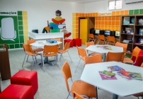 noticia Escola municipal em Maracanaú ganha nesta terça-feira (2) uma nova biblioteca do projeto Territórios da Leitura