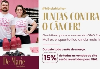noticia De Marie Semijoias promove ação em parceria com a ONG Rosa Mulher