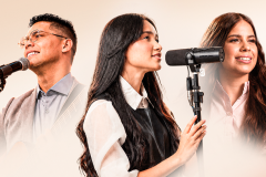 noticia Três histórias, um mesmo chamado: Aguiar MultiMusic recebe Jessé Brandão, Bruna Emilly e Lívia Maria no casting