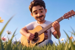 noticia Gabriel Guedes lança versão infantil do hit “Santo pra Sempre” com clipe em animação 3D