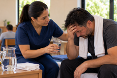 noticia Desidratação durante a recuperação: quando a falta de líquidos pode comprometer a saúde do paciente