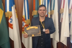 noticia Autor Thiago Winner premiado na Câmara Municipal de São Paulo/SP