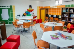 noticia Escola municipal em Maracanaú ganha nesta terça-feira (2) uma nova biblioteca do projeto Territórios da Leitura