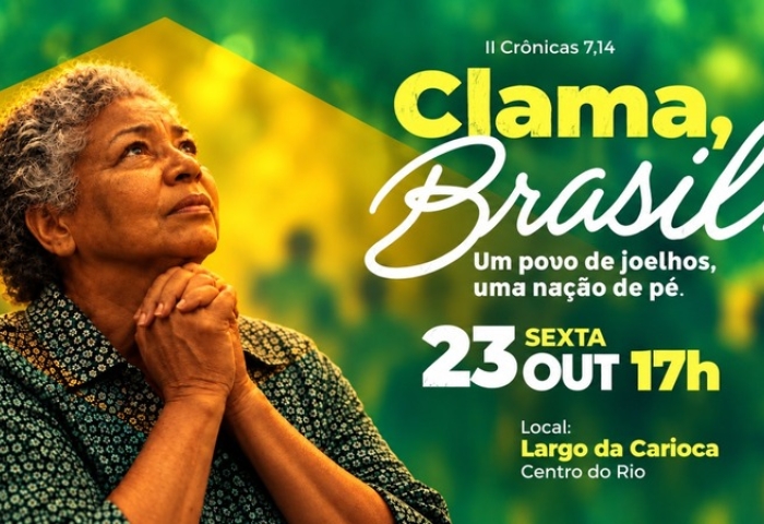 noticia Evangélicos e católicos se unem em clamor pelo Brasil no Largo da Carioca
