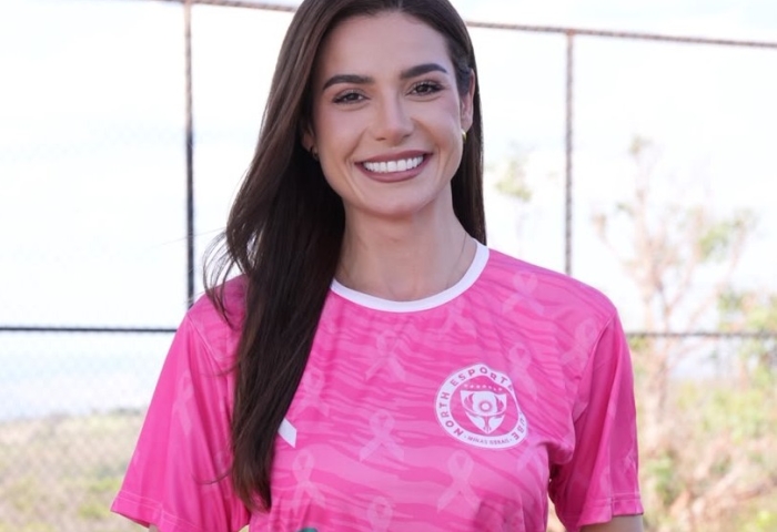 noticia Julia Gama se une ao North Esporte Clube em campanha de conscientização do Outubro Rosa