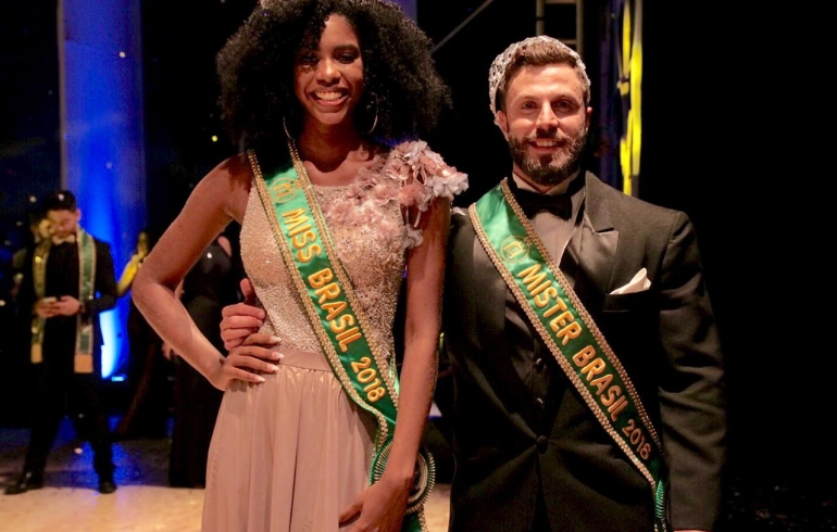 noticia Adryelhe Peixoto e Gabriel Ximenez são eleitos Miss e Mister Brasil 2018