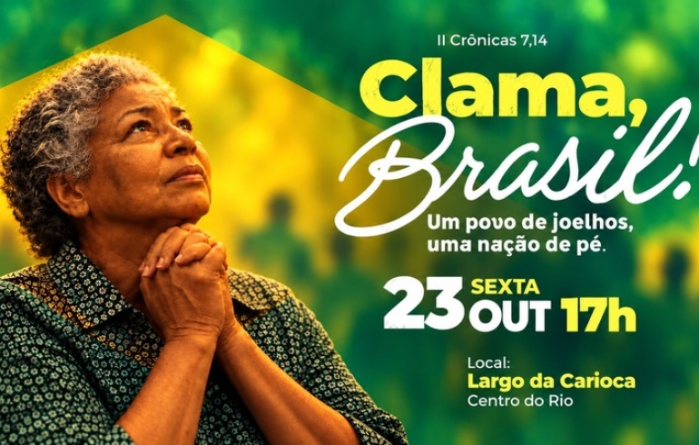 noticia Evangélicos e católicos se unem em clamor pelo Brasil no Largo da Carioca