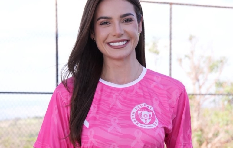 noticia Julia Gama se une ao North Esporte Clube em campanha de conscientização do Outubro Rosa