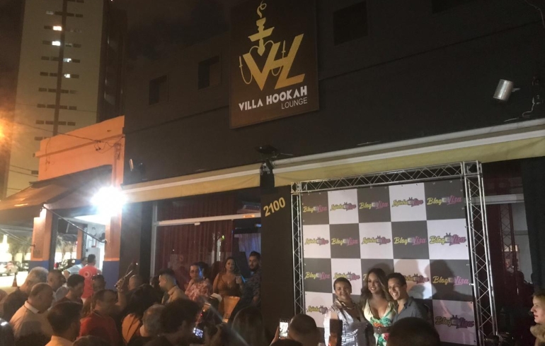 noticia Villa Hookah Lounge recebe Famosos e Personalidades na festa do Blog da Lisa Gomes, Repórter da Rede TV