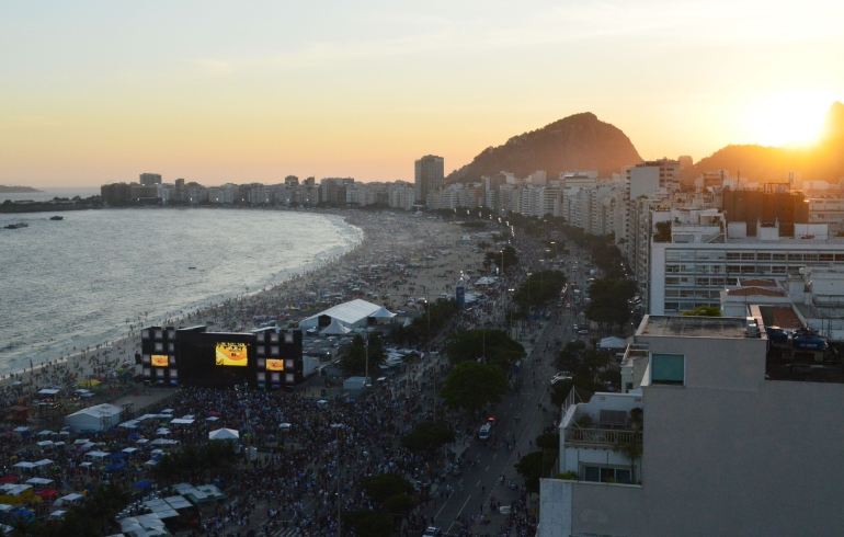 noticia Saúde, paz e prosperidade, Copacabana recebe 2020 com tudo!