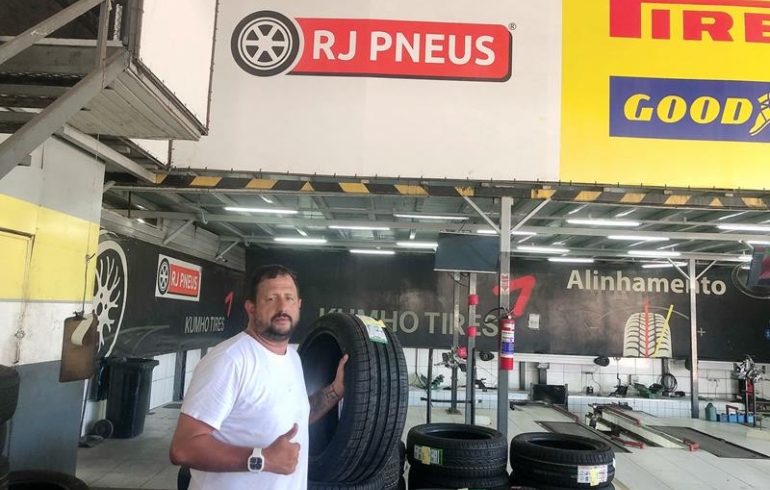 noticia Anderson Ribeiro se torna referência no ramo de pneus