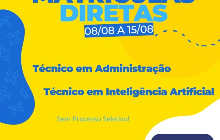 noticia ETE - Ministro Fernando Lyra, em Caruaru, abertas inscrições para cursos técnicos gratuitos 
