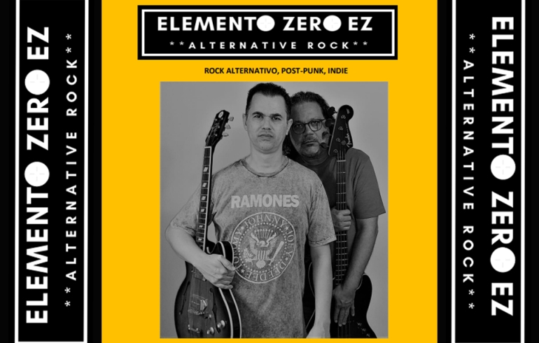 noticia Elemento Zero EZ é uma banda de rock alternativo, post-punk, indie com referências que vão de Joy Division, The Jesus And Mary Chain e Placebo à New Order e House Of Love