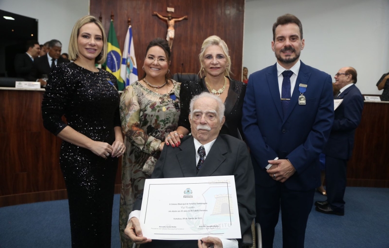 noticia TV Cidade recebeu homenagem na Câmara de Fortaleza