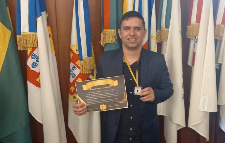 noticia Autor Thiago Winner premiado na Câmara Municipal de São Paulo/SP