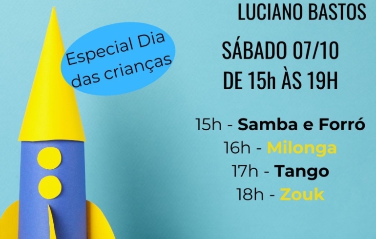 noticia Tangueria Luciano Bastos promove Sábado de Portas Abertas – Especial Dia das Crianças