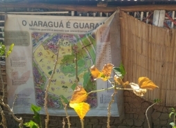 foto Voluntários visitam a Tribo Guarani no Pico do Jaraguá