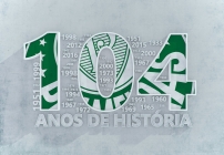 noticia Palmeiras faz 104 anos de história com muitas glórias