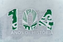 noticia Palmeiras faz 104 anos de história com muitas glórias