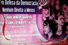 noticia Dia 08/07 Debate de violência contra a mulher em Terra Preta - SP