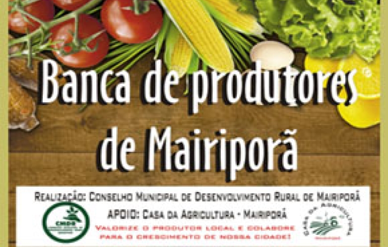 noticia O Conselho Municipal de Desenvolvimento Rural de Mairiporã realiza ação para fomentar pequenos produtores do município.