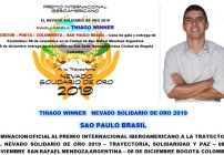 noticia Escritor e poeta Thiago Winner representará o Brasil no evento Prêmio Internacional Ibero-americano à trajetória 