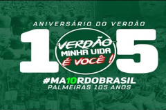 noticia Palmeiras faz 105 anos de muitas histórias e glórias