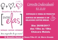 noticia Encontro de mulheres, Entre Elas com exposição e venda de produtos será realizado dia 26/08 em Caieiras, SP