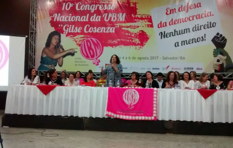noticia 10º Congresso da União Brasileira de Mulheres - UBM foi realizado em Salvador – BA