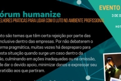 noticia Fórum Humanize: como quebrar o tabu do luto nas organizações