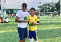 noticia Jogador Ricardinho Alves passa seus conhecimentos sobre futebol às crianças vietnamitas