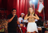 noticia Karinah é embaixadora da live “Vozes do Samba”