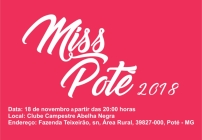 noticia Venha se inscrever para concorrer á Miss e Mister Poté
