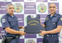 noticia Guarda Municipal  de Louveira recebe 72 novos coletes à prova de balas.