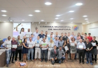 noticia 25 Atletas de diversas modalidades foram homenageados na Câmara Municipal de Mairiporã 