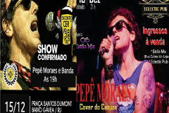 noticia Pepê Moraes cover do Cazuza  se apresenta no Rio nos dias 15 e 16 de Dezembro