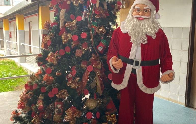 noticia SOLIDARIEDADE: Árvore de Natal da Casa dos Pobres São Francisco de Assis