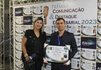 noticia Autor Thiago Winner premiado no Evento “Artista Destaque”, em São Paulo/SP