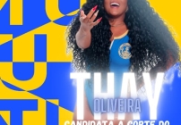 notícia Thay Oliveira é candidata a côrte do carnaval carioca pelo Paraíso do Tuiuti