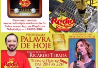 noticia Programa: Palavra de Hoje - Toda Quinta-feira, às 20 horas com Ricardo Terada 
